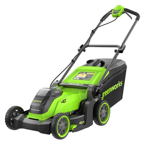 Аккумуляторная газонокосилка Greenworks GD40LM411 (без акк, без з/у)