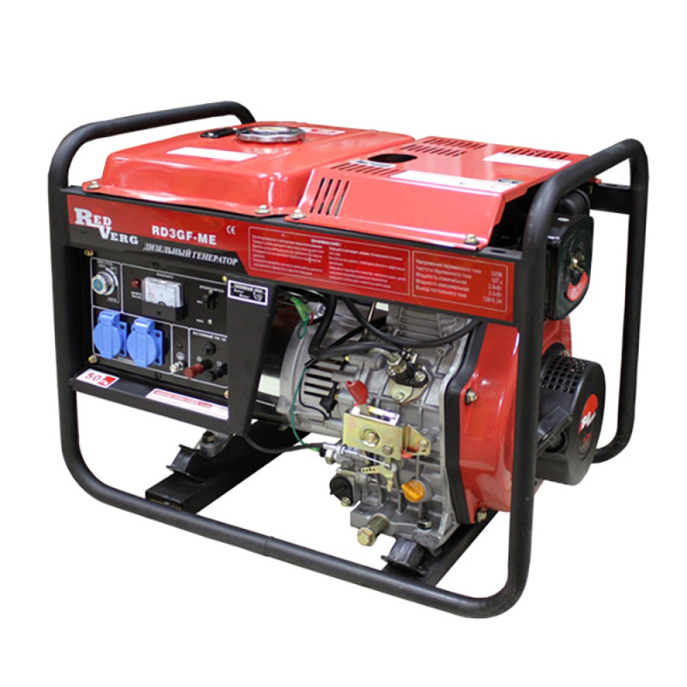 Дизельный генератор REDVERG RD3GF-ME