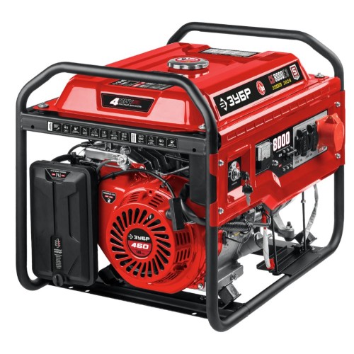 Бензиновый генератор ЗУБР СБ-8000Е-3