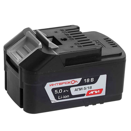 Аккумулятор ИНТЕРСКОЛ Li-Ion 18В 5Ач