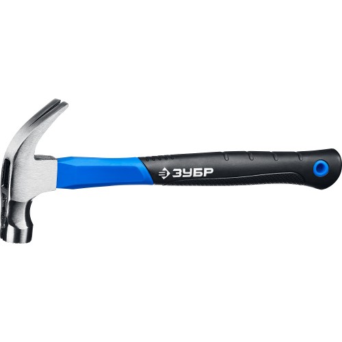 ЗУБР 450 г, столярный молоток-гвоздодёр, Профессионал (20356-450)