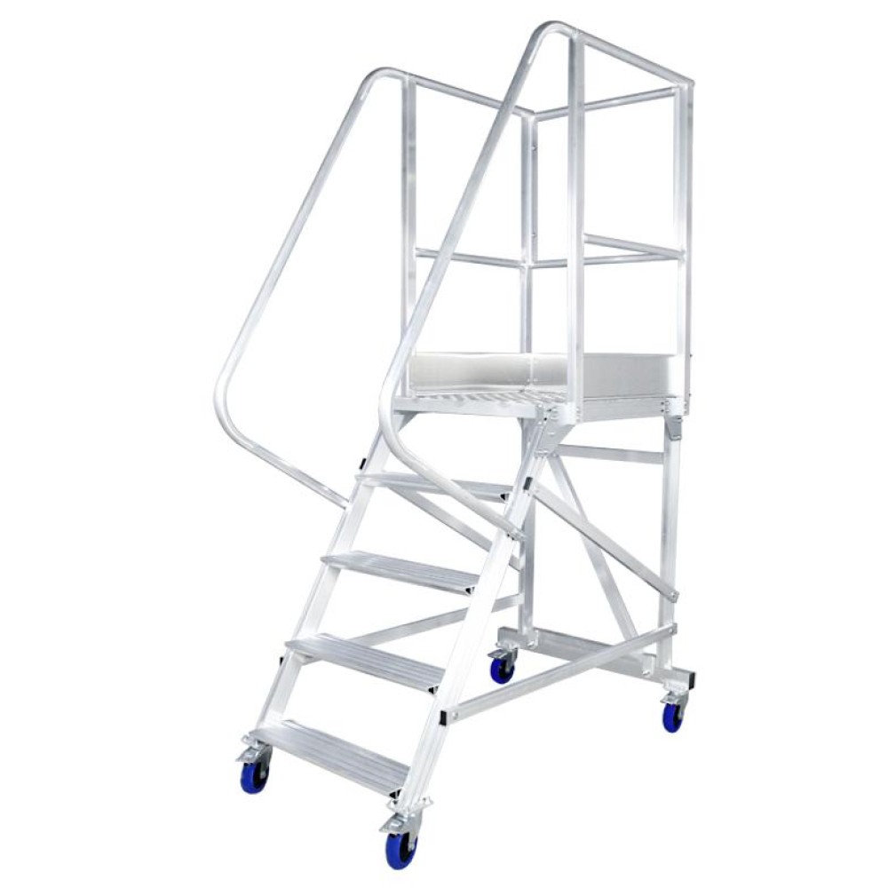 Вышка - стремянка разборная на колесах (150 кг) MEGAL ВС-1.2