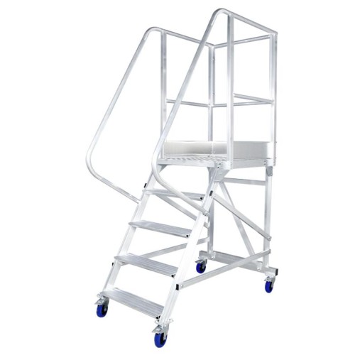 Вышка - стремянка разборная на колесах (150 кг) MEGAL ВС-1.2