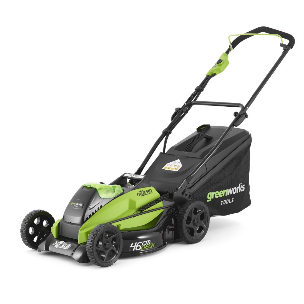 Аккумуляторная газонокосилка Greenworks GD40LM45 (без акк, без з/у)