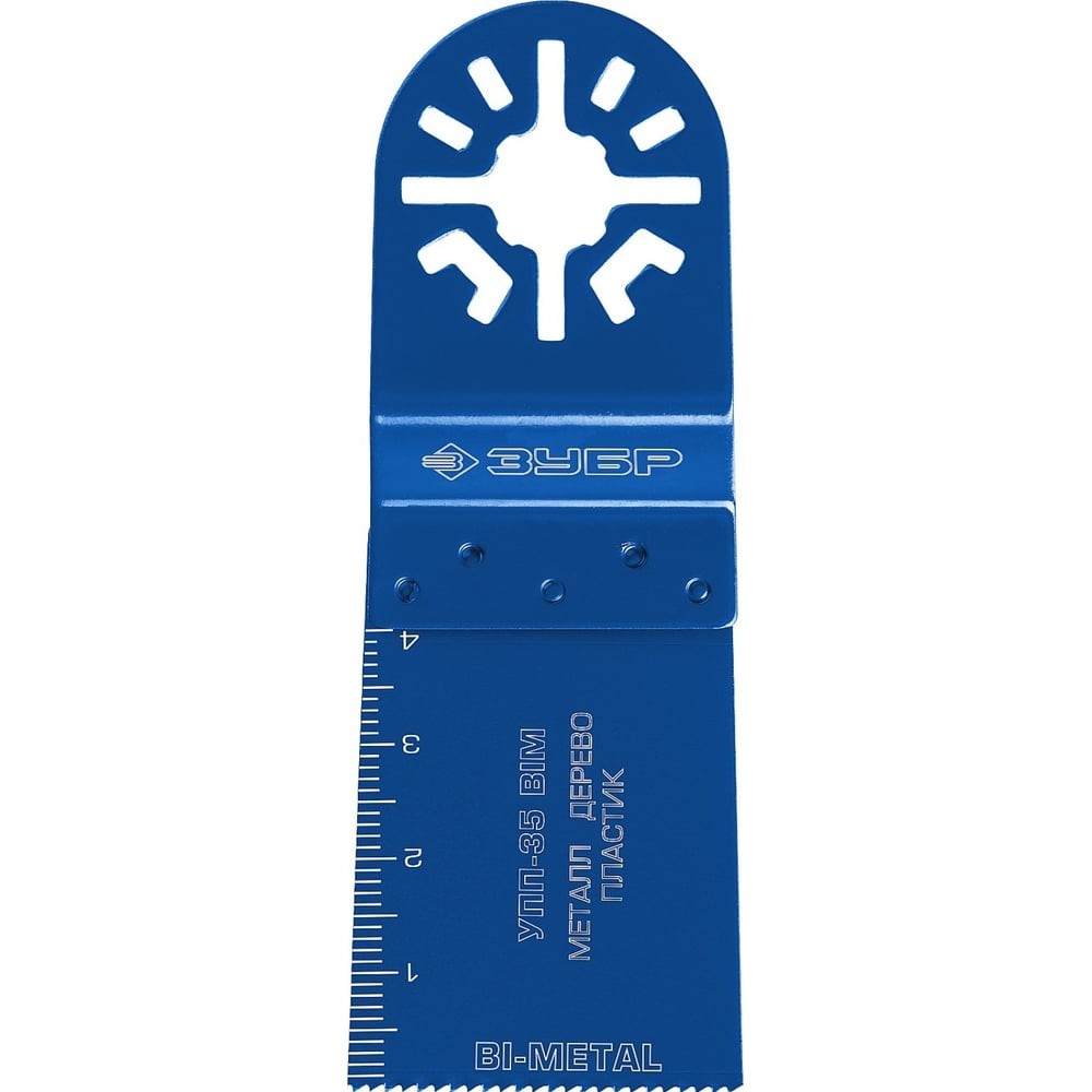 ЗУБР УПП-35 BIM UniLock, 35 x 40 мм, OIS-хвост., насадка универсальная прямая пильная, Профессионал (15561-35)