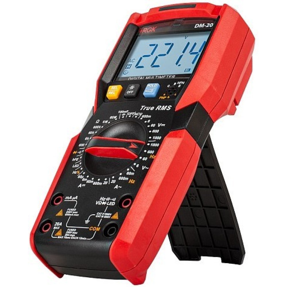 Цифровой мультиметр RGK DM-20 с поверкой