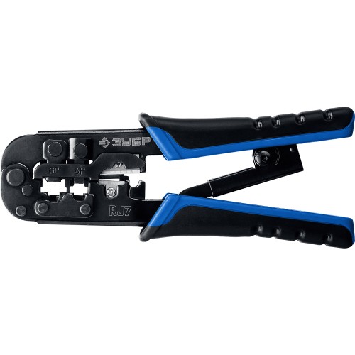 Кримпер универсальный ЗУБР Профессионал RJ7 203мм 22650