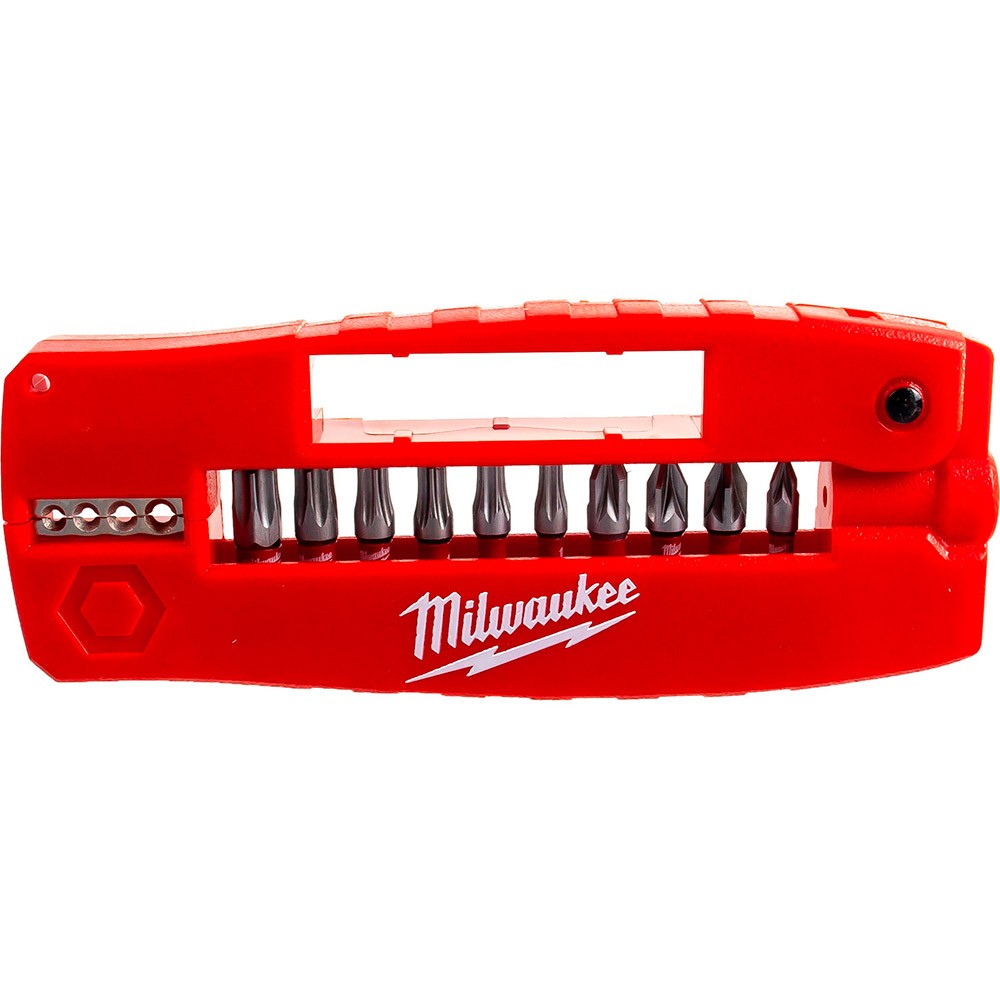 Набор бит Milwaukee SHOCKWAVE "Крокодил №2" 12шт (910)