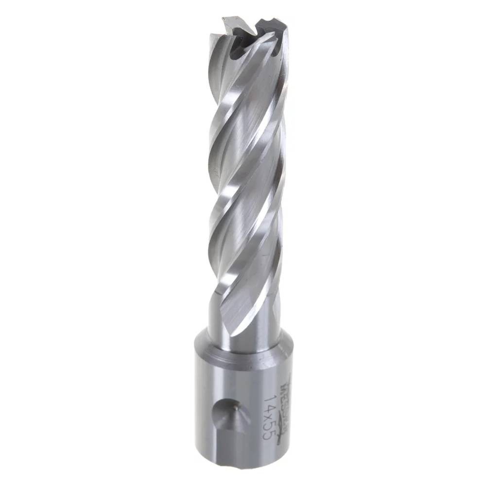 Сверло корончатое по металлу MESSER HSS 14х55мм (10-50-014)