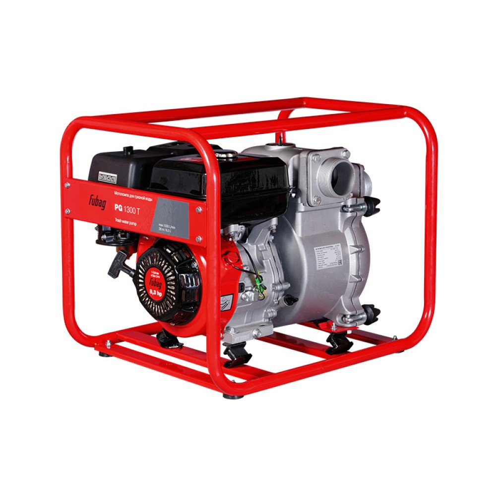 FUBAG Бензиновая мотопомпа для сильнозагрязненной воды PG 1300 T