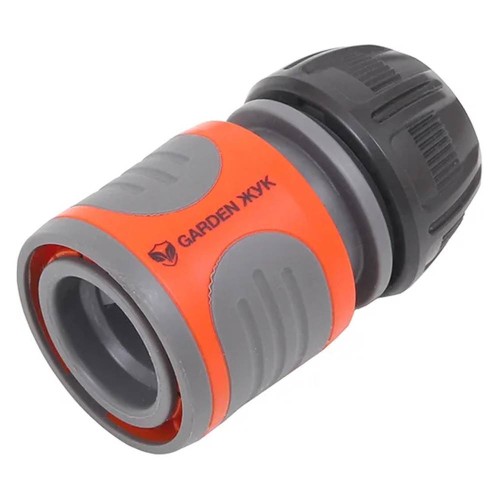Коннектор для шланга Garden Жук с аквастопом 1/2"