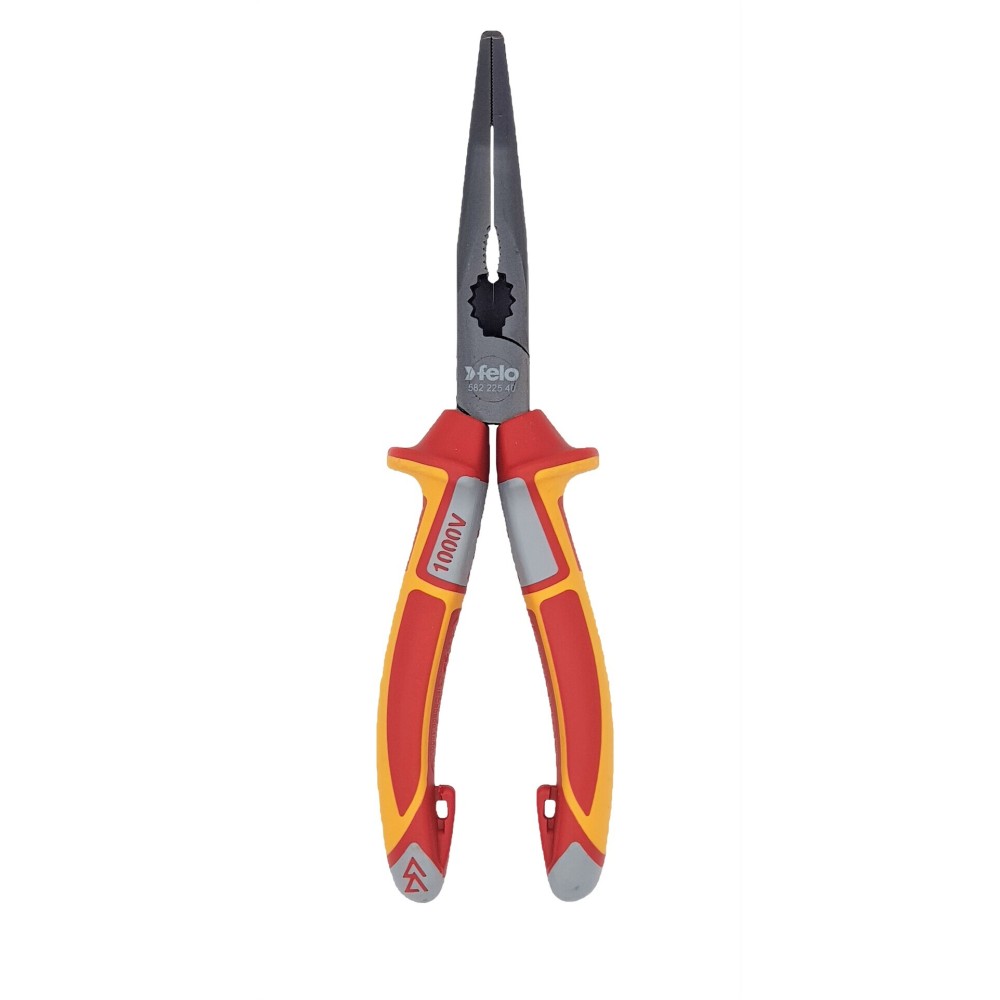 Felo Длинногубцы диэлектрические угловые с резцом 205 мм 58222540