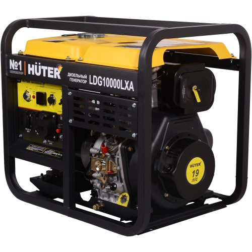 Электрогенератор дизельный LDG 10000LXА Huter