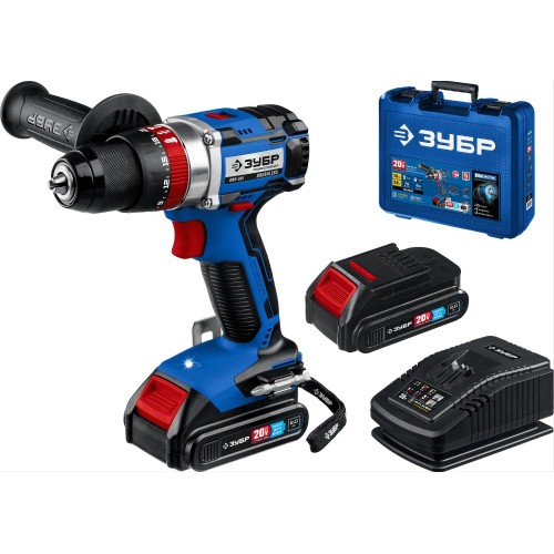 Аккумуляторная дрель-шуруповерт ЗУБР дрель-шуруповерт Профессионал DBS-201-22 ударная