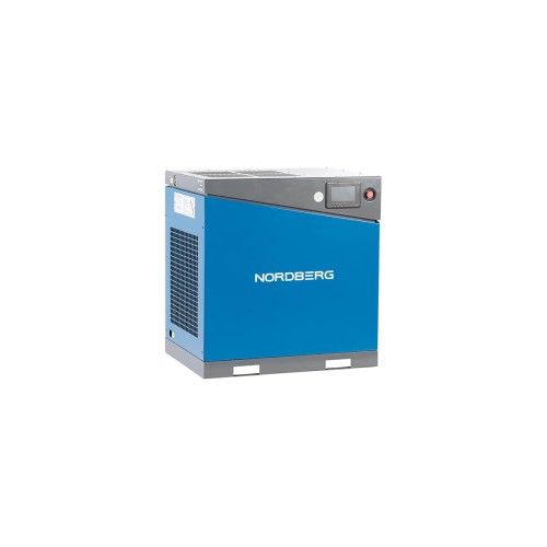 Компрессор винтовой, 22кВт, 15Бар, 2200л/мин, IP55, без ресивера NORDBERG NCA30