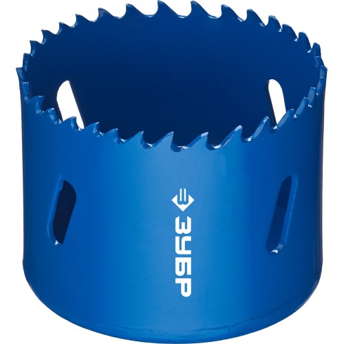 ЗУБР 57 мм, сталь Р6М5, биметаллическая коронка (29531-057)