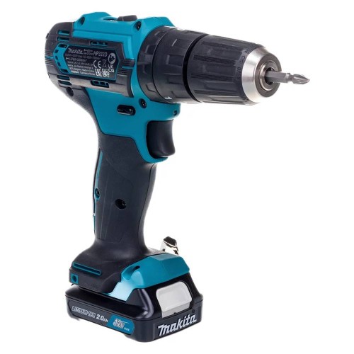 Аккумуляторная дрель-шуруповерт Makita HP333DWAE ударная