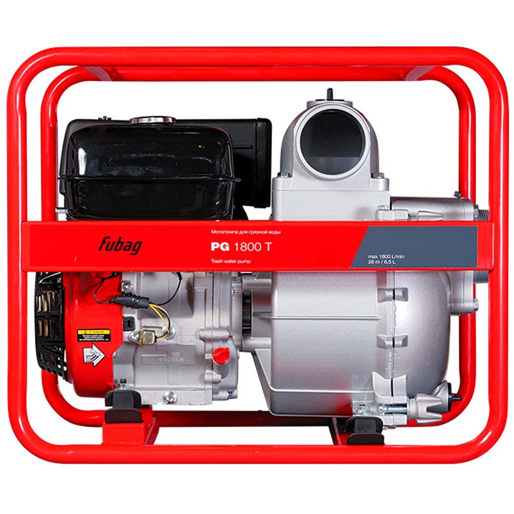Мотопомпа бензиновая Fubag PG 1800 T
