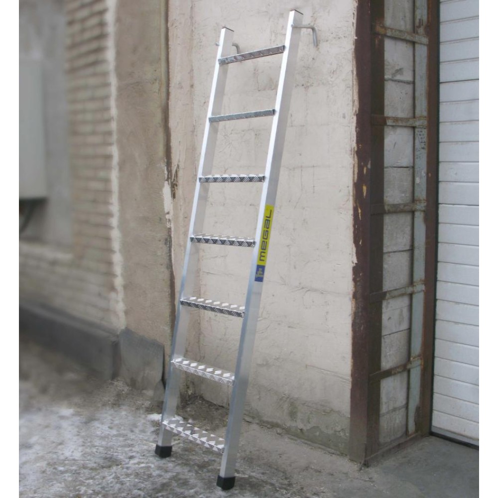 Лестница приставная стеллажная MEGAL ЛПС - 4,5