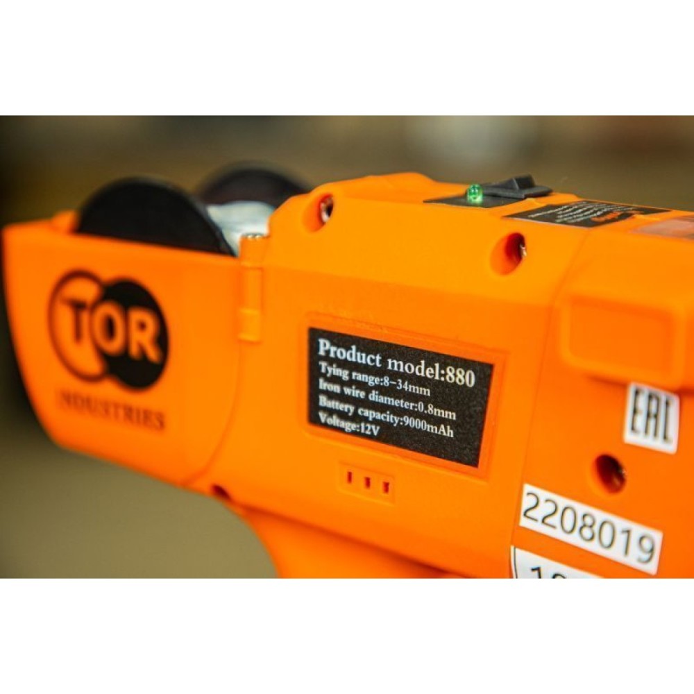 Пистолет для вязки арматуры TOR SG-25 6-25 мм 9 Ач