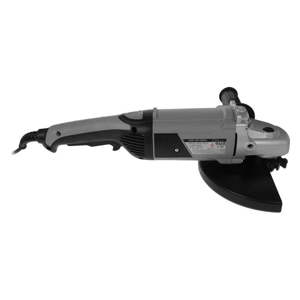 Машина шлифовальная угловая ИНТЕРСКОЛ УШМ-230/2000М (628.1.0.00)