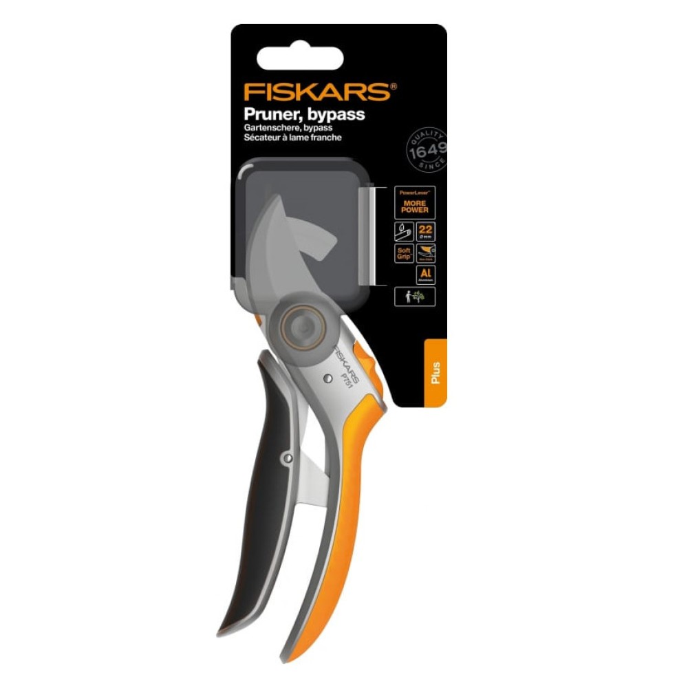 Секатор Fiskars Plus PowerLever P751