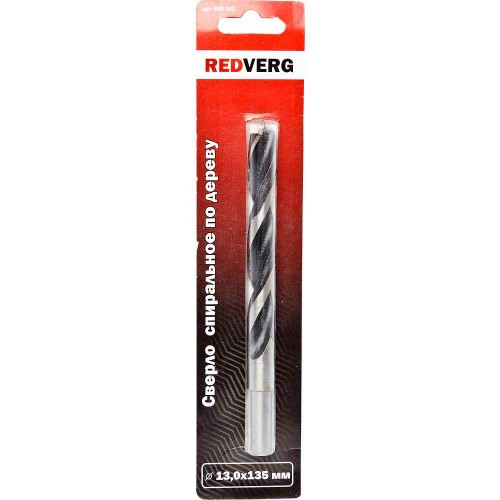 Сверло по дереву REDVERG HCS 13х135мм (600101)