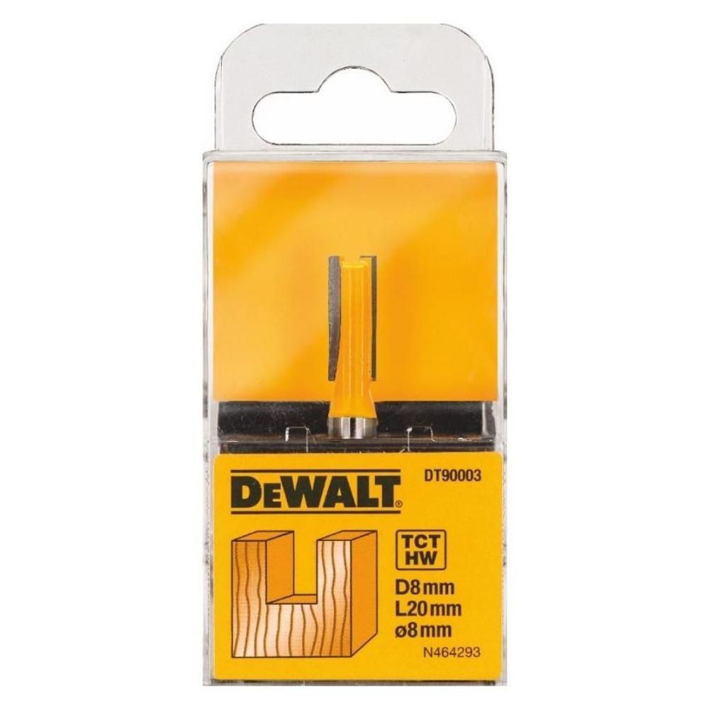 Фреза DeWalt DT90003 пазовая прямая 8х20х55мм