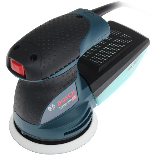 Эксцентриковая шлифмашина Bosch GEX 125 AE +микрофильтр+кейс