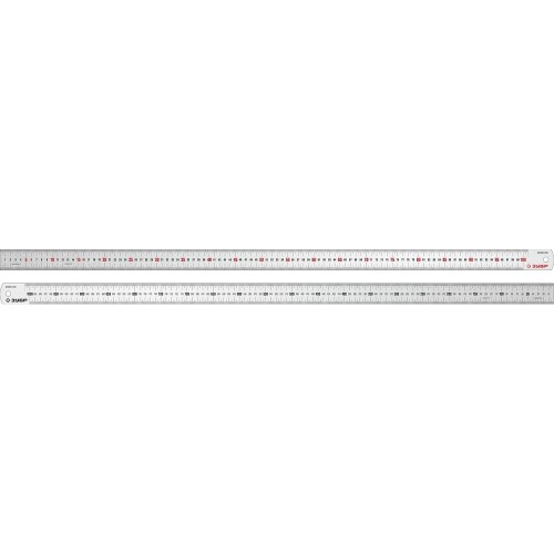 ЗУБР Про-100, длина 1.0 м, усиленная нержавеющая линейка, Профессионал (34280-100)